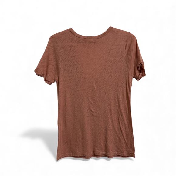 Full Tilt Classic V-Neck Everyday Essential Layering Tee Women Small Versatile - Picture 2 of 3